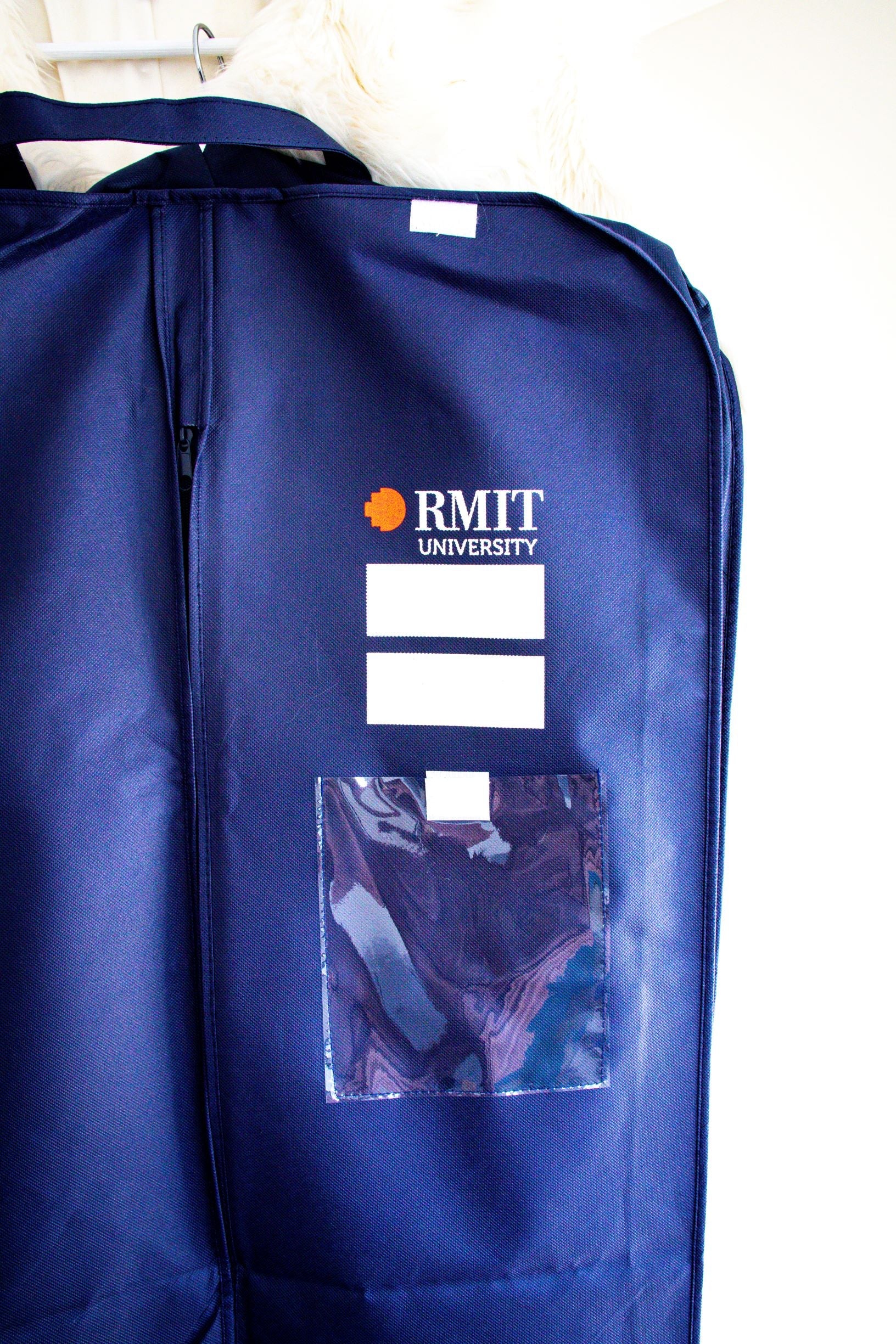 RMIT Fashion Textiles Garment Bag - Image 4