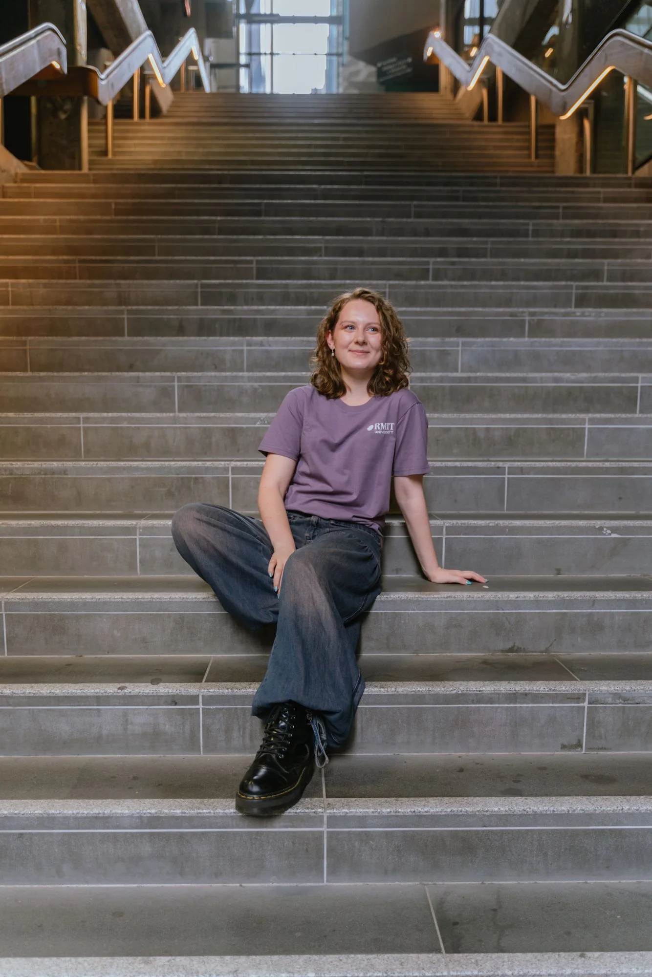Bowen Tee - Mauve - Image 3