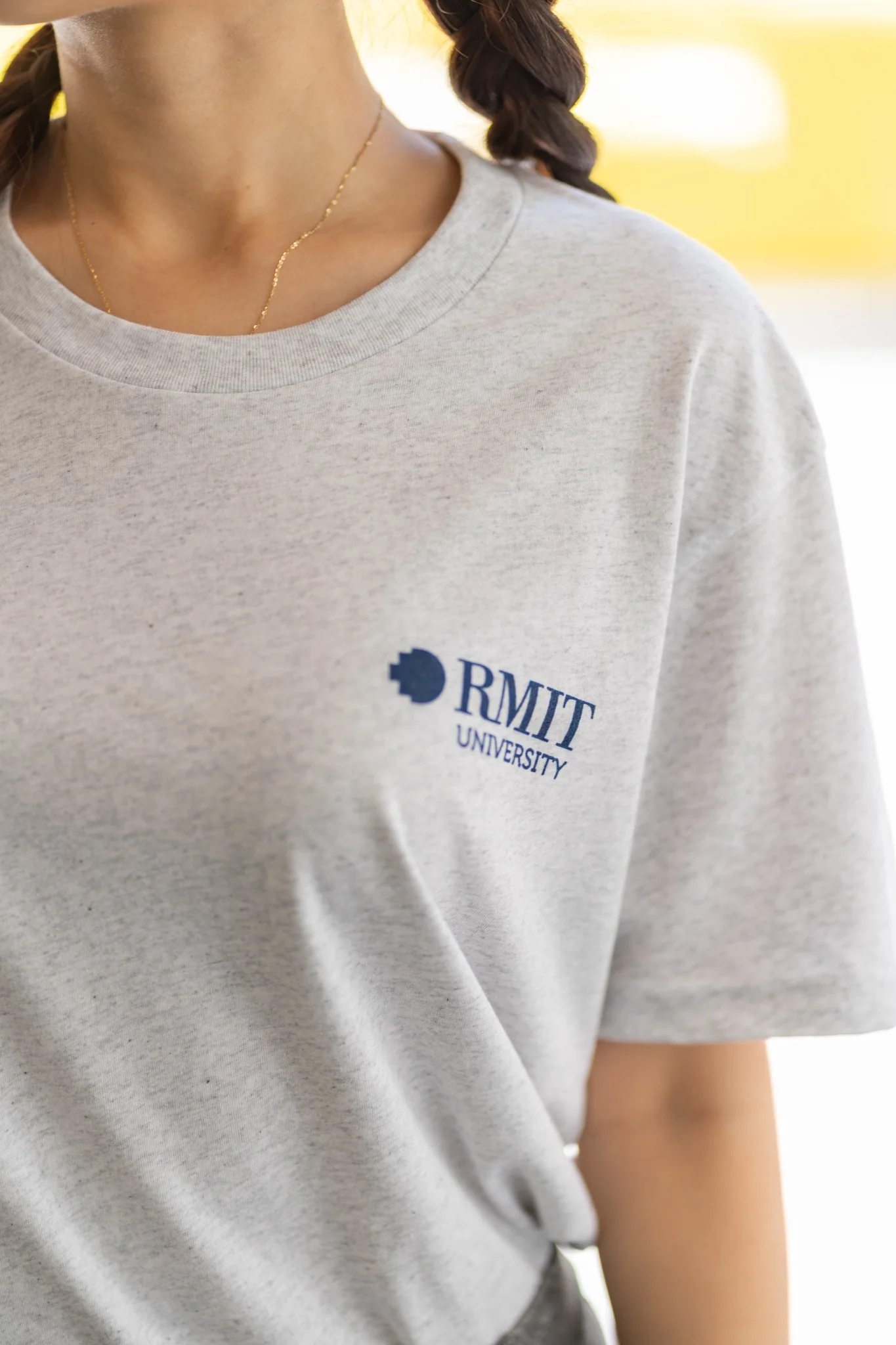 Everyday Tee - White Marle - Image 3