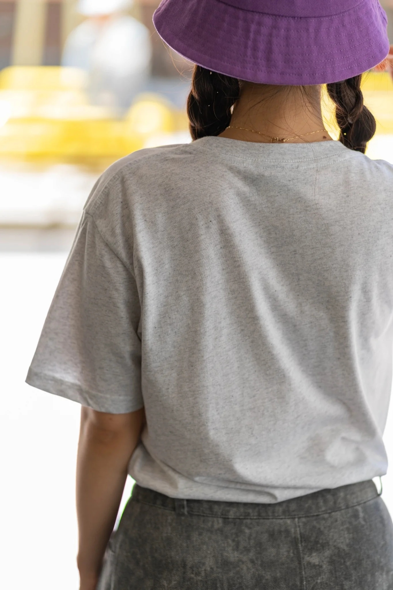 Everyday Tee - White Marle - Image 4