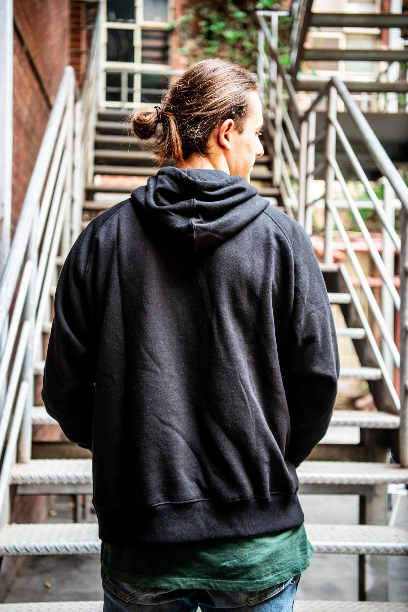 Fairtrade Hoodie - Black - Image 3
