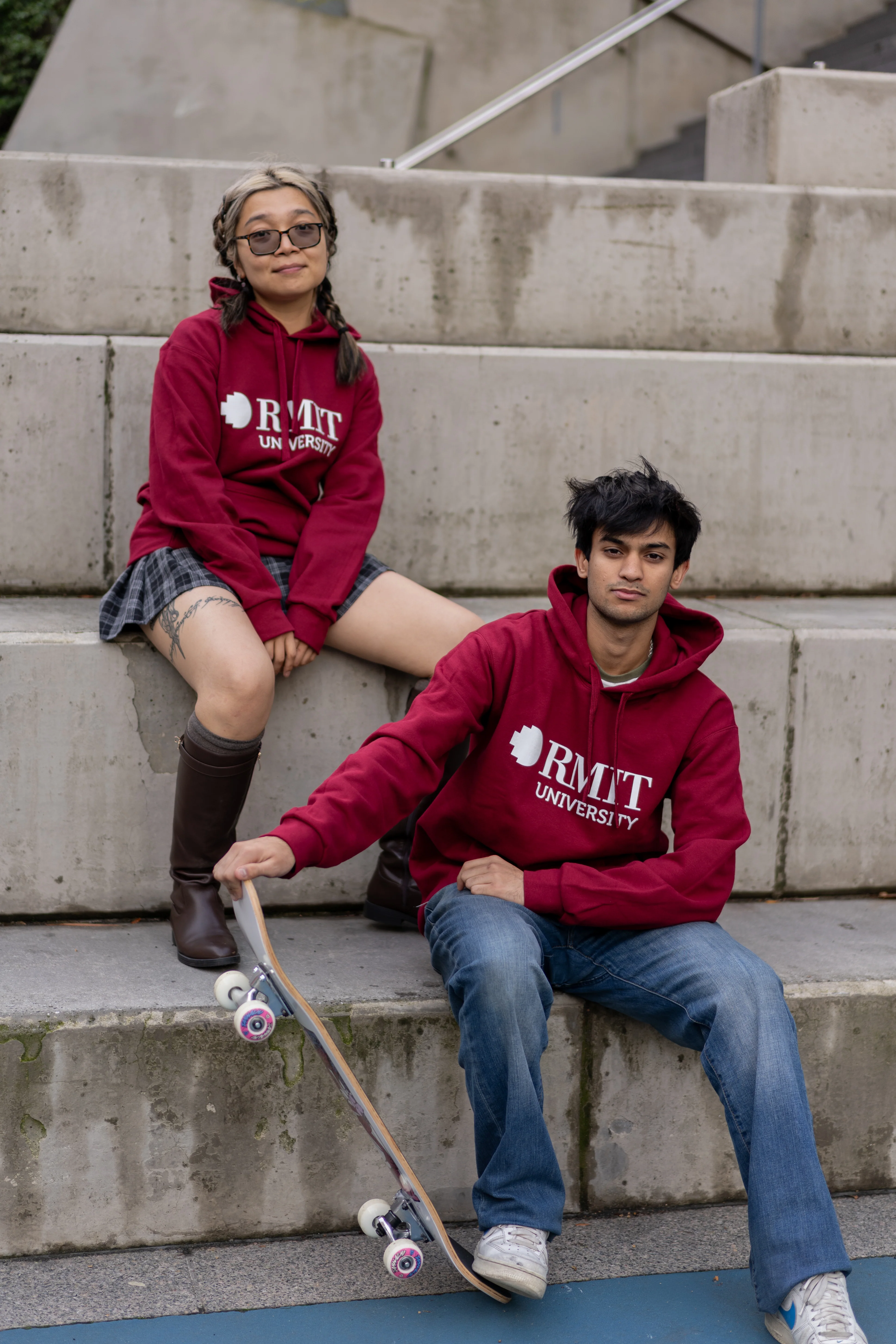 Lygon Hoodie - Garnet - Image 6