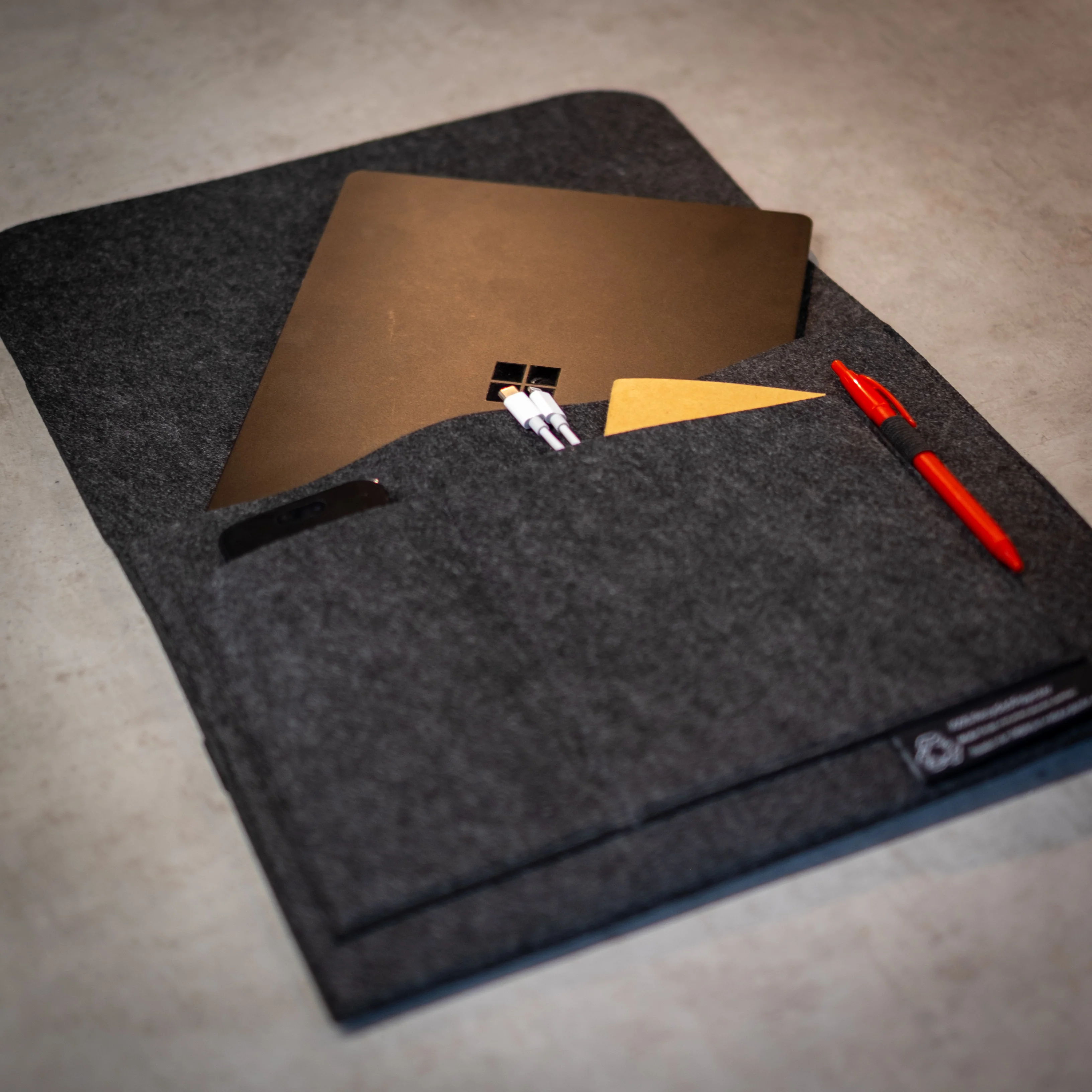 rPET Utility Laptop Sleeve - Image 3