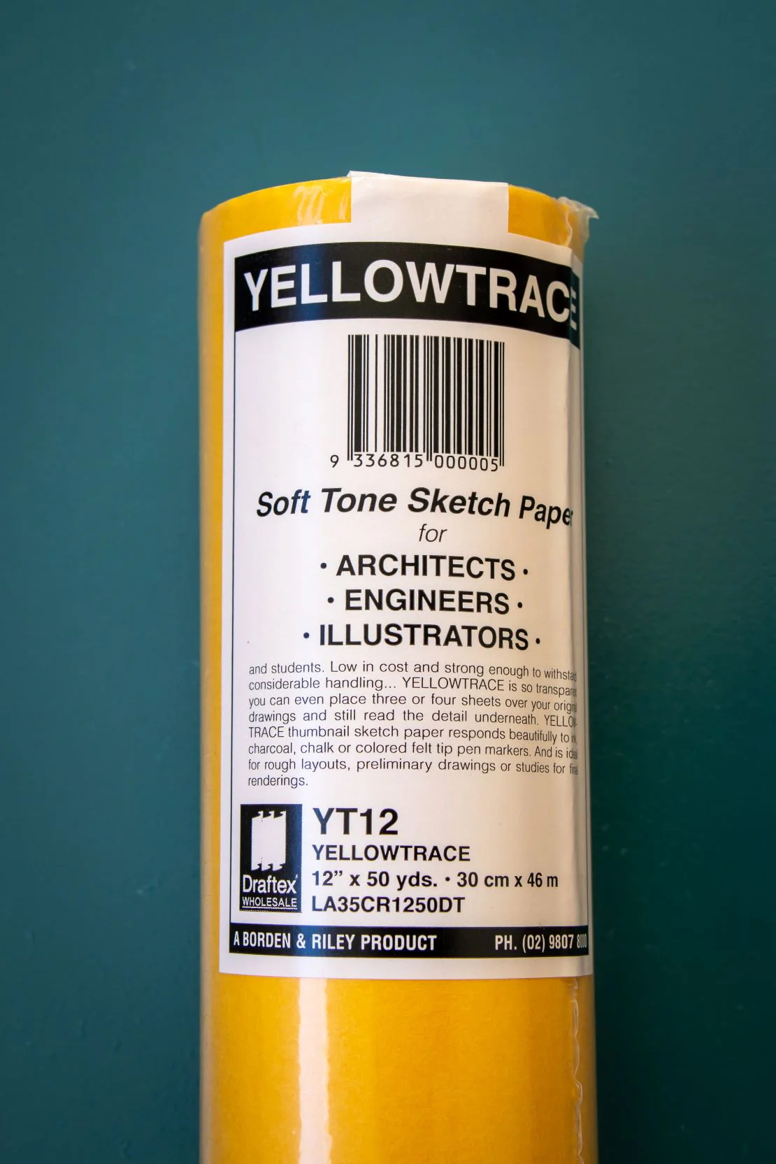 Yellowtrace Paper 30cm x 46m - Image 3